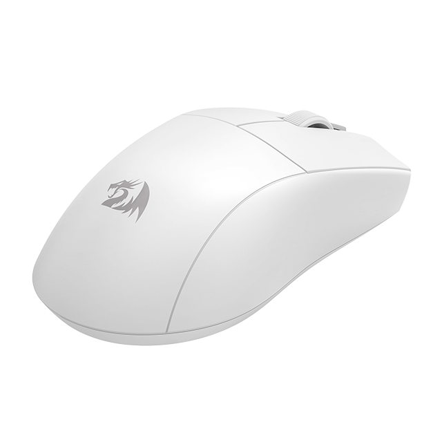 Mouse Gamer Redragon KING M916W-PRO 4K , Alámbrico/Inalámbrico, USB/Bluetooth/RF 2.4, 1000DPI-26000DPI, Blanco