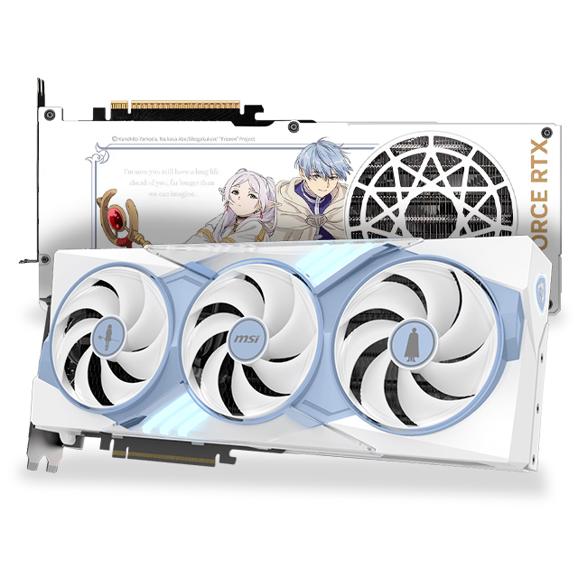 Bundle MSI Tarjeta de Video GeForce RTX 5070 Ti 16GB OC + Teclado + Mouse + Mousepad (FRIEREN Edition)