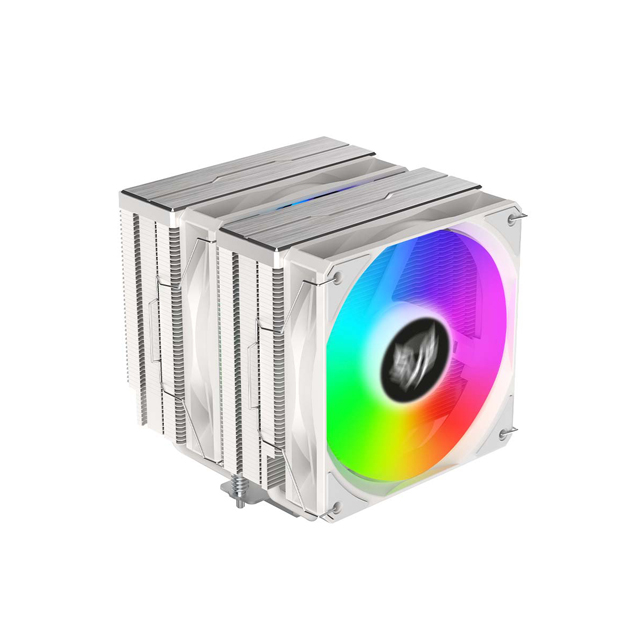 Disipador CPU Balam Rush NITROX NX70, 120mm, 600 - 1800RPM, Blanco