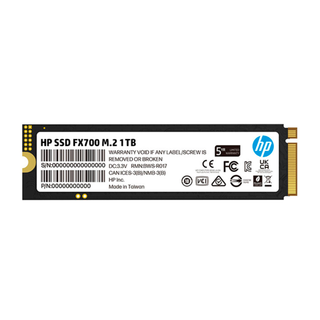 SSD HP FX700 NVMe, 1TB, PCI Express 4.0, M.2