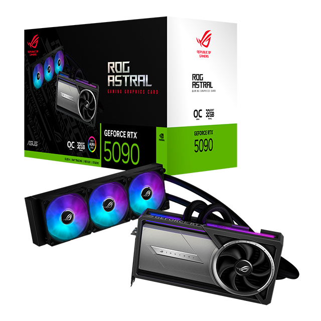 Tarjeta de Video ASUS NVIDIA ROG Astral LC GeForce RTX 5090 32GB OC Edition, 32GB 512-bit GDDR7, PCI Express 5.0