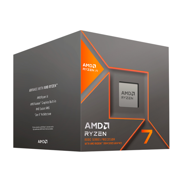 Procesador AMD Ryzen 7 8700G, S-AM5, 4.2GHz, 8-Core, 16MB L3 Cache - Incluye Disipador