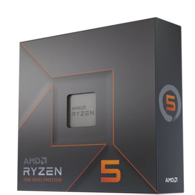 Procesador AMD Ryzen 5 7600X, S-AM5, 4.70GHz, Six-Core, 32MB L3 Cache - no Incluye Disipador