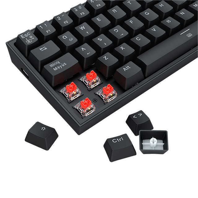 Kit Gamer de Teclado y Mouse S143: Redragon Fizz K617 RGB + Redragon King M724, Alámbrico, USB, Negro (Español)
