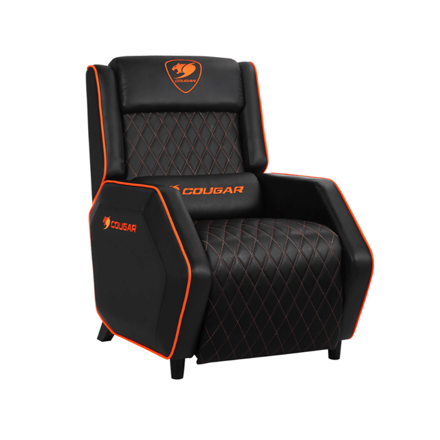 Cougar Sofá Gamer Ranger One, hasta 160kg, Negro/Naranja