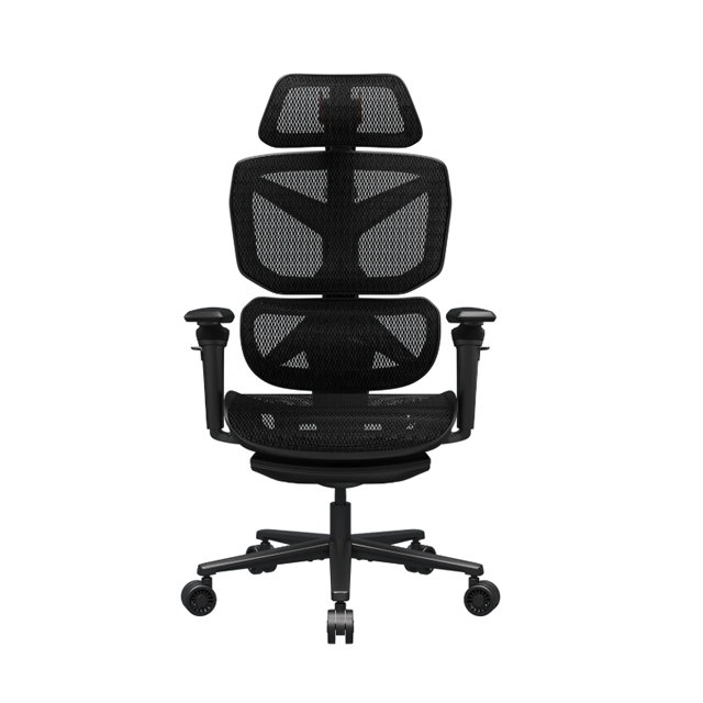 Cougar Silla Gamer Ergonómica TERMINATOR AIR, hasta 120kg, Negro
