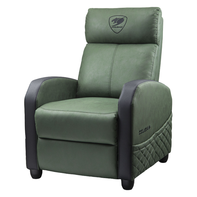 Cougar Sofá Gamer CGR-RAE-GEB, hasta 135kg, Verde