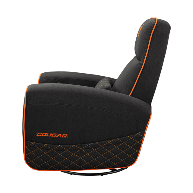 Cougar Sofá Gamer FIDOM, hasta 150Kg, Negro/Naranja