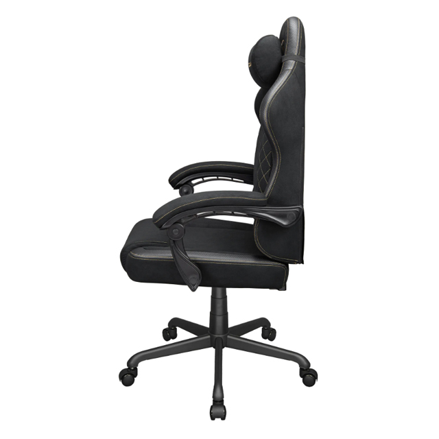 Cougar Silla Gamer Ergonómica FUSION EX GOLD F, hasta 120kg, Negro/Oro