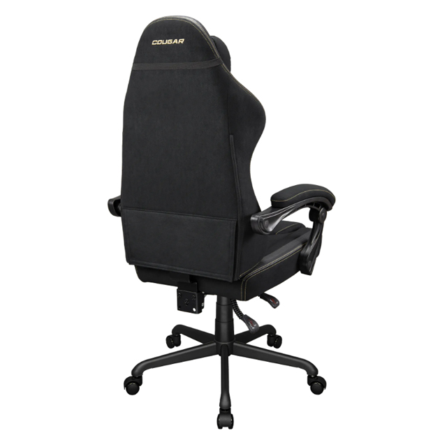 Cougar Silla Gamer Ergonómica FUSION EX GOLD F, hasta 120kg, Negro/Oro