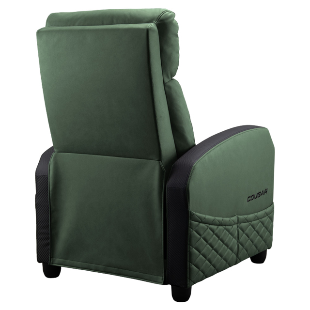 Cougar Sofá Gamer CGR-RAE-GEB, hasta 135kg, Verde