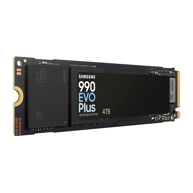 SSD Samsung 990 EVO Plus NVMe, 4TB, M.2, 6300 MB/s Escritura, 7250 MB/s Lectura, PCI Express 4.0