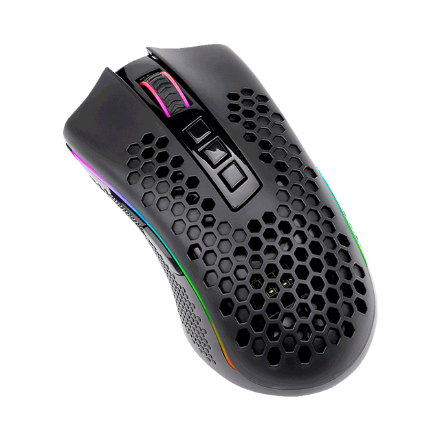 Mouse Gamer Redragon Óptico Storm PRO M808-KS, Alámbrico/Inalámbrico, USB/Bluetooth/RF 2.4, 100DPI, 100DPI-16000DPI, Negro