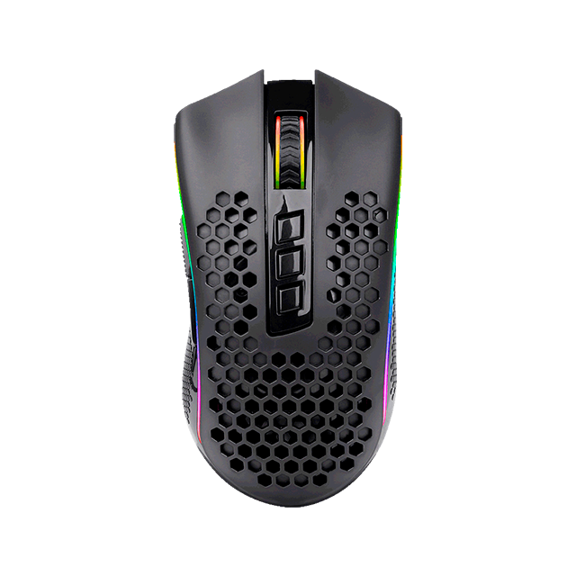 Mouse Gamer Redragon Óptico Storm PRO M808-KS, Alámbrico/Inalámbrico, USB/Bluetooth/RF 2.4, 100DPI, 100DPI-16000DPI, Negro