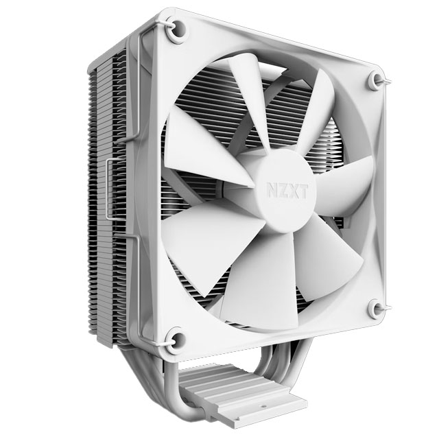 Disipador CPU NZXT T120, 120mm, 500 - 1800RPM, Blanco