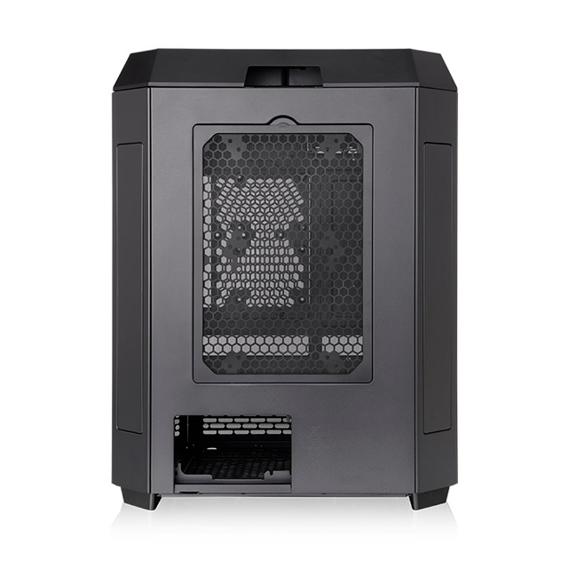 Gabinete Thermaltake The Tower 600 Black, Midi-Tower, ATX/Micro-ATX/Mini-ITX, USB 3.0, sin Fuente, sin Ventiladores Instalados, Negro