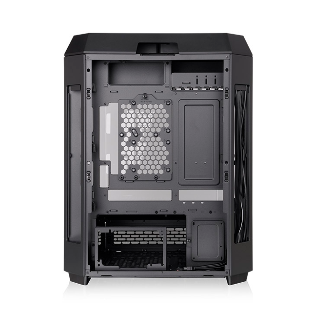 Gabinete Thermaltake The Tower 600 Black, Midi-Tower, ATX/Micro-ATX/Mini-ITX, USB 3.0, sin Fuente, sin Ventiladores Instalados, Negro