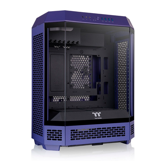 Gabinete Thermaltake The Tower 600 Future Dusk, Midi-Tower, ATX/Micro-ATX/Mini-ITX, USB 3.0, sin Fuente, sin Ventiladores Instalados, Azul