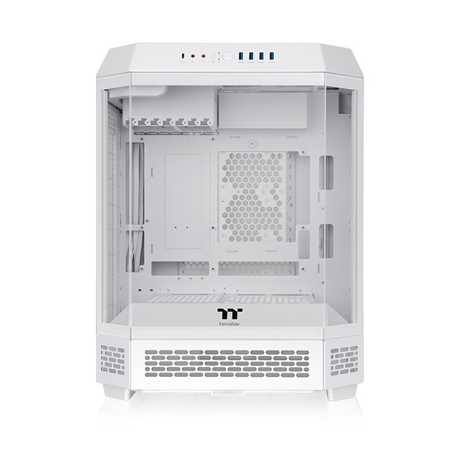 Gabinete Thermaltake The Tower 600 Snow, Midi-Tower, ATX/Micro-ATX/Mini-ITX, USB 3.0, sin Fuente, sin Ventiladores Instalados, Blanco