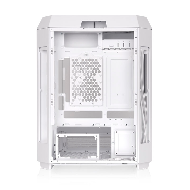 Gabinete Thermaltake The Tower 600 Snow, Midi-Tower, ATX/Micro-ATX/Mini-ITX, USB 3.0, sin Fuente, sin Ventiladores Instalados, Blanco
