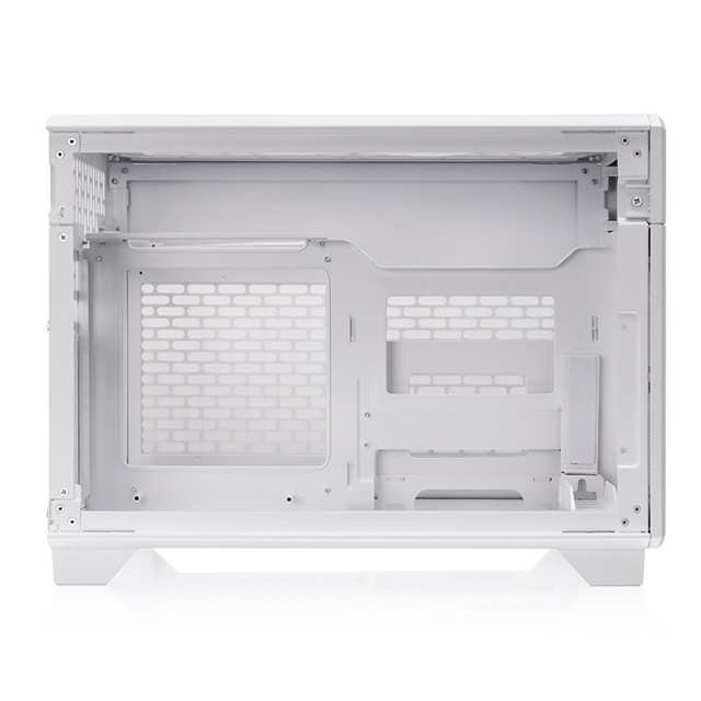 Gabinete ThermalTake TR100 Snow, Mini-Tower, Mini-ITX, USB 3.0, sin Fuente, Sin Ventiladores Instalados, Blanco 