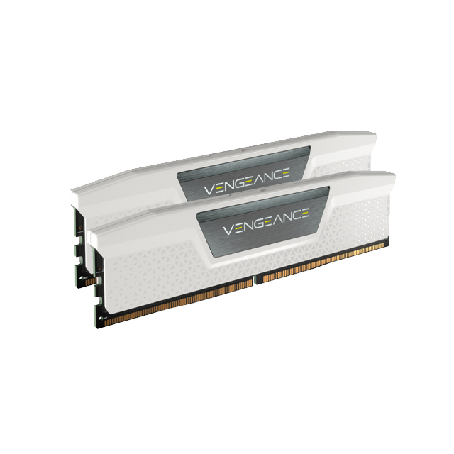 Kit Memoria RAM Corsair Vengeance DDR5, 5200MHz, 64GB (2 x 32GB), CL40, XMP, Blanco