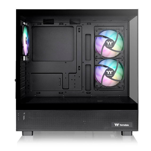 Gabinete Thermaltake View 270 TG ARGB, Midi-Tower, ATX/EATX/Micro-ATX/Mini-ITX, USB 3.0, sin Fuente, 3 Ventilador Instalado, Negro