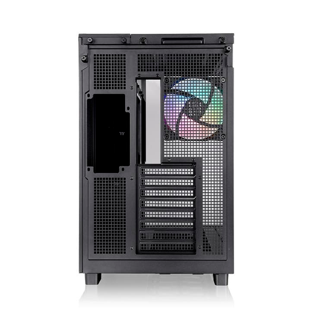 Gabinete Thermaltake View 380 XL TG ARGB, Midi-Tower, ATX/Micro-ATX/Mini-ITX, USB 3.0, sin Fuente, 4 Ventiladores Instalados, Negro