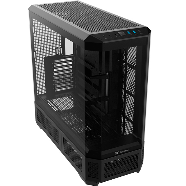 Gabinete Thermaltake View 600 TG, Full Tower, ATX/EATX/Micro-ATX/Mini-ITX, USB 3.0, sin Fuente, sin Ventiladores Instalados, Negro