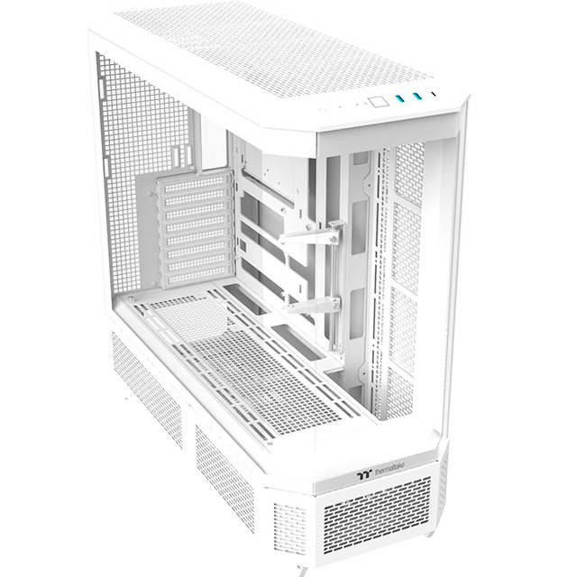 Gabinete Thermaltake View 600 TG, Full Tower, ATX/EATX/Micro-ATX/Mini-ITX, USB 3.0, sin Fuente, sin Ventiladores Instalados, Blanco