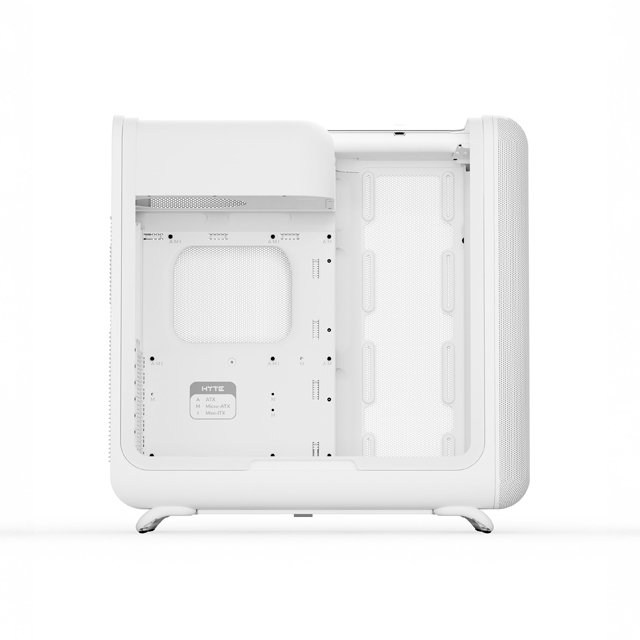 Gabinete Hyte X50, Midi-Tower, ATX/EATX/Micro-ATX/Mini-ITX, USB 3.0, sin Fuente, sin Ventiladores Instalados, Blanco