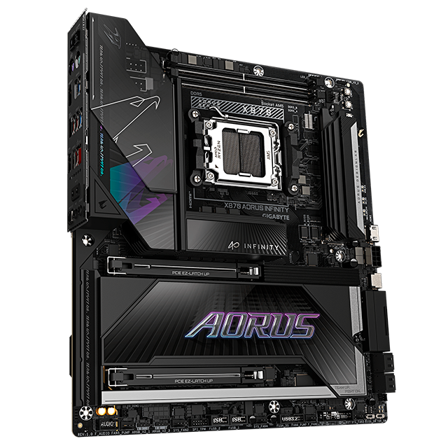 Tarjeta Madre AORUS X870 AORUS INFINITY, E-ATX, Socket AM5, AMD X870, 128GB DDR5, HDMI para AMD
