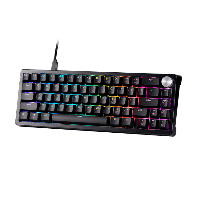 Teclado Gamer XPG Sorcerer Mini LED RGB 65%, Teclado Mecánico, MLX Red, Alámbrico, USB, Negro, Español