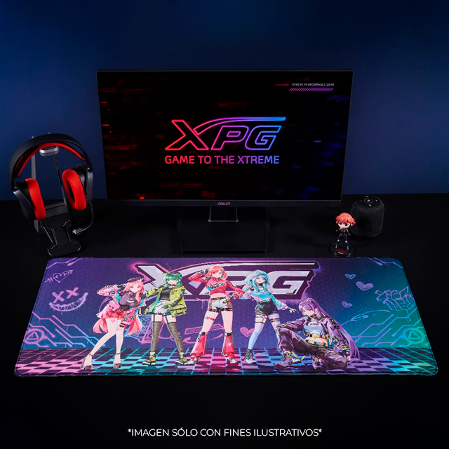 MousePad XPG Frontline XL XTREME SAGA EDITION 04 , 900x400MM, Negro