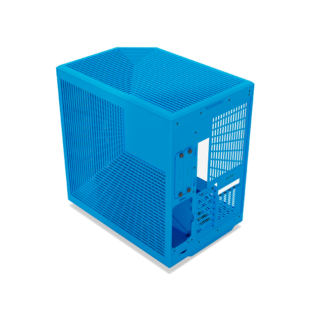 Gabinete Hyte Y70 Blueberry Milk, Midi-Tower, ATX/EATX/Micro-ATX/Mini-ITX, USB 3.0, sin Fuente, sin Ventiladores Instalados, Azul