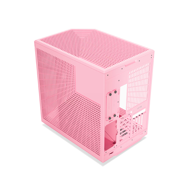 Gabinete Hyte Y70 Strawberry Milk, Midi-Tower, ATX/EATX/Micro-ATX/Mini-ITX, USB 3.0, sin Fuente, sin Ventiladores Instalados, Rosa