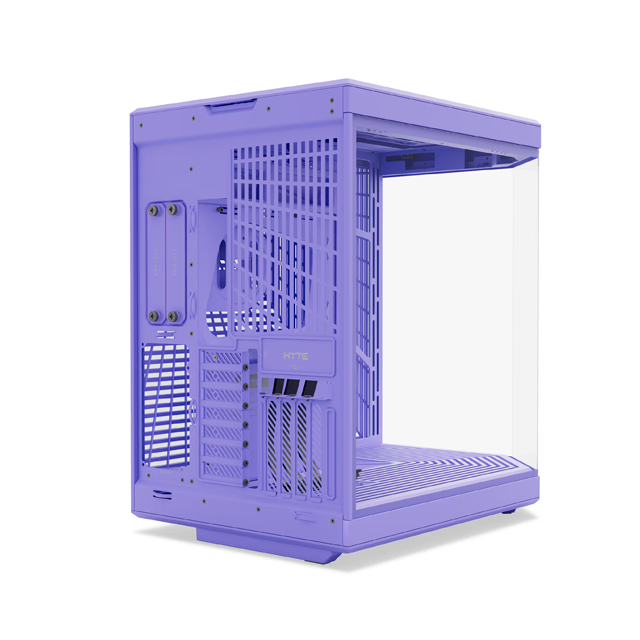 Gabinete Hyte Y70 Taro Milk, Midi-Tower, ATX/EATX/Micro-ATX/Mini-ITX, USB 3.0, sin Fuente, sin Ventiladores Instalados, Morado