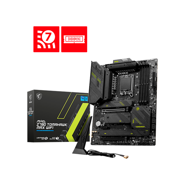 Tarjeta Madre MSI MAG Z790 TOMAHAWK MAX WIFI, S-1700, Intel Z790, HDMI, 192GB DDR5 para Intel