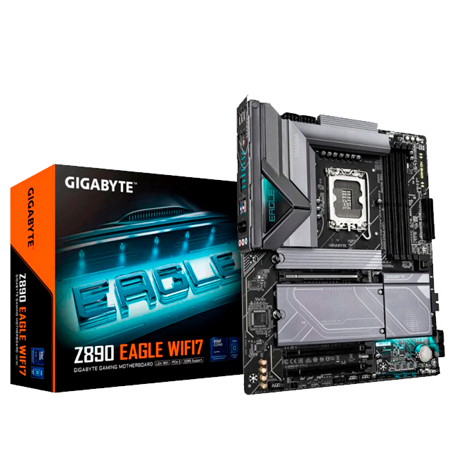 MOTHERBOARD GIGABYTE (Z890 EAGLE WIFI7) SOCKET 1851, 4*DDR5 8800 MHZ, DP, ATX, WIFI7/BT
