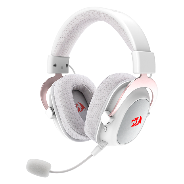 Audífonos Gamer Redragon ZEUS X PRO, Inalámbrico, USB/2.4GHz/Bluetooth, Blanco