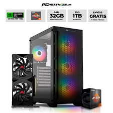  PCRA001- EQUIPO AMD Ryzen 5 5500 + 32GB (2 x 16GB) + GeForce RTX 4060