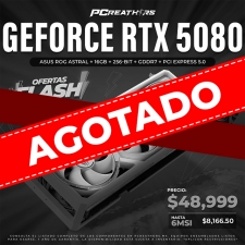 OFB023 - Tarjeta de Video ASUS NVIDIA ROG Astral GeForce RTX 5080 16GB OC White Edition, 16GB 256-bit GDDR7, PCI Express 5.0