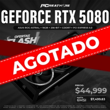 OFB025 - Tarjeta de Video ASUS NVIDIA ROG Astral GeForce RTX 5080 16GB OC Edition, 16GB 256-bit GDDR7, PCI Express 5.0