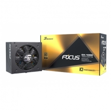 Fuente de Poder Seasonic Focus GX-1000 80 PLUS Gold, Modular, 20+4 pin ATX, 120mm, 1000W, Negro