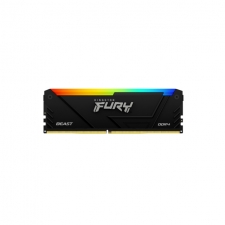 Memoria RAM Kingston FURY Beast RGB DDR4, 3200MHz, 16GB, Non-ECC, CL16