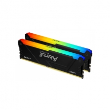 Kit Memoria RAM Kingston FURY Beast RGB DDR4, 3200MHz, 16GB (2 x 8GB), Non-ECC, CL16, XMP