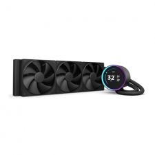 NZXT Kraken Elite 360 V2 Enfriamiento Líquido para CPU, 3x 120mm, 500 - 2000RPM, Negro