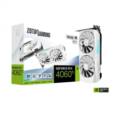 Tarjeta de Video Zotac NVIDIA GAMING GeForce RTX 4060 Ti 8GB Twin Edge OC White, 8GB 128-bit GDDR6, PCI Express 4.0