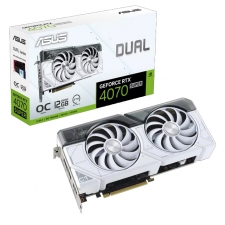 Tarjeta de Video ASUS NVIDIA Dual GeForce RTX 4070 SUPER White OC, 12GB 192-bit GDDR6X, PCI Express 4.0