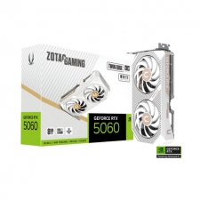 Tarjeta de Video ZOTAC GAMING GeForce RTX 5060 Twin Edge OC White Edition
